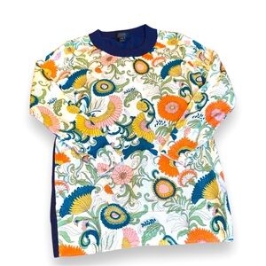 J. Crew Navy/Multi Sweater Sz XXS